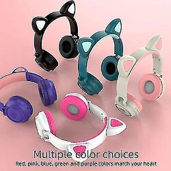 Universal ZW-028 casque bluetooth sans fil pour chat lumineux pas cher