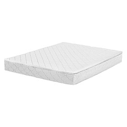 Beliani Matelas à ressorts ensachés équilibré / ferme 160 x 200 cm DUO 