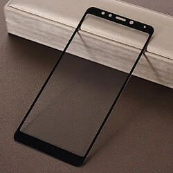 Protecteur écran en verre trempé 026mm 25d courbe pleine grandeur noir pour votre Xiaomi Redmi 5 