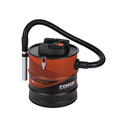 Power Plus Vide cendres 20V 20L (SANS BATTERIE) 