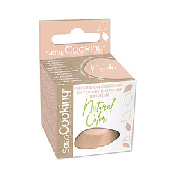 Scrapcooking Colorant d'origine naturelle - Nude 10 g