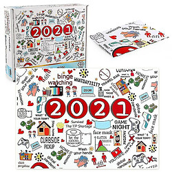 Universal Puzzle 1000 pièces 2021 casse-tête anti-décompression à l'écoulement Jeu de puzzle