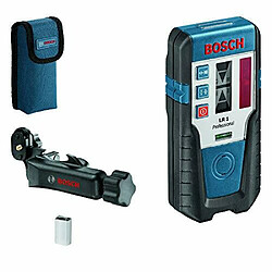 Bosch Cellule de Réception Laser LR 1 (Faisceau Rouge, 1 Pile 9 V, Support, Portée : 0–200 m)