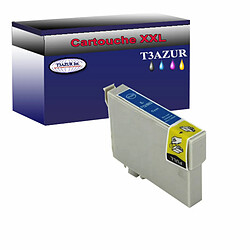 T3Azur Epson T0712 -Compatible Cartouche Compatible pour Epson Stylus CX4300, CX7300 Cyan - T3AZUR