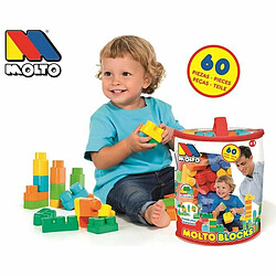 Boîte avec blocs de construction Moltó Blocks (60 pcs)