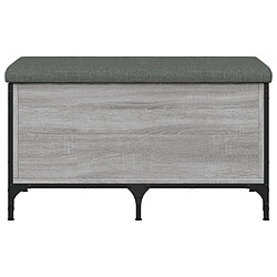 Acheter Maison Chic Banc de rangement | Meuble de rangement d'Entrée | Coffres d'Intérieur sonoma gris 82x42x45 cm Bois d'ingénierie -MN27829