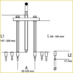 BETA Kit Extracteurs pour roulements - 1547/C6 - 015470006