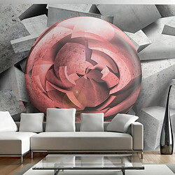 Paris Prix Papier Peint Rose de Pierre 210 x 300 cm