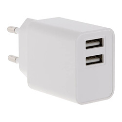 Zenitech Chargeur à 2 prises USB 2,4A