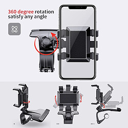 Avis Porte-voiture Support Support 720 Degrees Rotation Support Universal Car Mobile Phone Stand With Stationing Card Produits automobiles | Support Universal Car