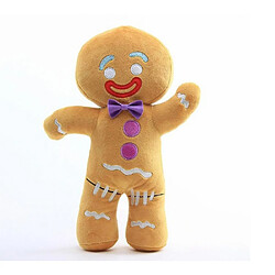 Universal Shrek Adventure Gingerbread Man, peluche grise, poupée douce (marron) 