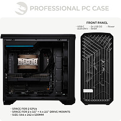 Avis Sedatech Workstation Pro • AMD Threadripper PRO 7965WX • 2x RTX4090 • 128Go RAM • 2To SSD M.2 • Windows 11 Pro