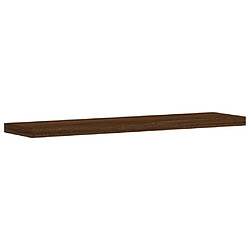 Avis vidaXL Étagères murales 8 pcs chêne marron 40x10x1,5cm bois ingénierie