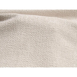 Vente-Unique Grand canapé d'angle gauche en tissu texturé beige POGNIA pas cher