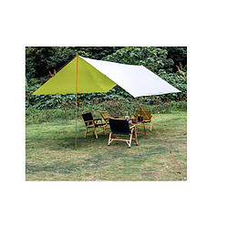 Universal Canopy outdoor camping beach large canopy protection solaire ultraviolet multifonction triple canopy(Vert)