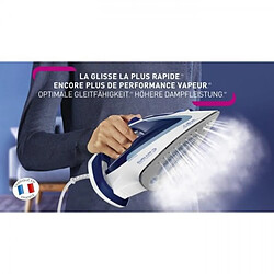 Fer a Repasser CALOR FV5715C0 Easygliss Plus vapeur, Débit vapeur continu de 45g/min, Fonction Pressing 190g/min, Fabriqué en