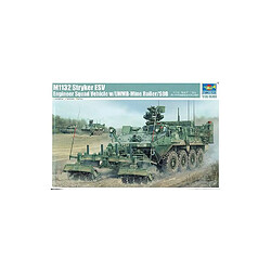 Trumpeter Maquette Véhicule M1132 Stryker Us Engineer Squad Vehicle Avec Lwmr Mine Roller 