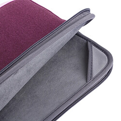 Avis Wewoo Sacoche pour ordinateur portable Violet Macbook Pro 15,4 pouces poche souple