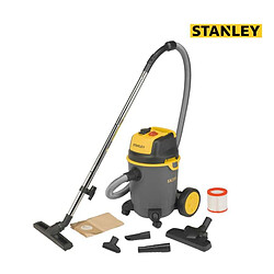 Aspirateur Eau et Poussière souffleur STANLEY - 1200W - Cuve Polypropylène - 25L