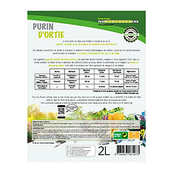 TERRA NOSTRA Purin d'ortie - Pouch 2L Concentré - Préparation 100% Naturelle - Utilisable en agriculture biologique