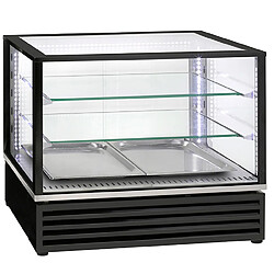 Vitrine Réfrigérée à Poser Ventilé Snack Pâtisserie - 2 x GN 1/1 - Mastro