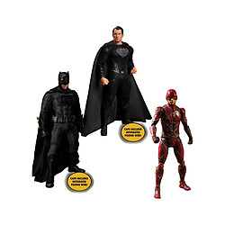 Mezco Zack Snyder'sJustice League - Figurines 1/12 Deluxe Steel Box Set 15 - 17 cm 