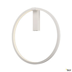 Applique intérieure ronde SLV ONE 60, blanc, 25W, 3000K/4000K, variable Dali