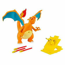 Acheter Playset Pokémon Deluxe Charizard vs Pikachu 5 Pièces