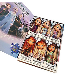 Universal 6pcs photo princesse mini poupée jouet kit cadeau enfant