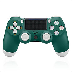 Swissant Ps4 Manette de jeu Ecran Tactile Avec Double Vibration Sans Fil Bluetooth vert