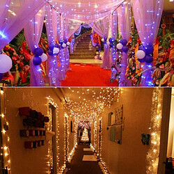 Avis BESTA 100M 1000 LED Noël LED Guirlande Lumineuse Extérieure Guirlande Lumineuse De Fête De Mariage Fête De Mariage Guirlande Lumineuse Multicolore_100M_1000LEDS