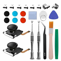 NC Joycon Repait Kit 3D Joystick de remplacement pour Nintendo Switch outil de réparation - Type 3D joystick black