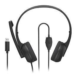 Avis Hama PC-Office-Headset HS-USB250 V2 Stereo, schwarz