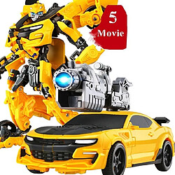 Acheter Universal 22cm Anime Transformation Film Jouet Garçon Plastique Cool ABS Robot Voiture Action Char Numérique Avion Modèle Vieux Cadeau Enfant | Action Personnage (Jaune)