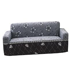 Housse de canapé élastique 4 tailles Blue Sapphire 2-Seater Popular Popular pas cher