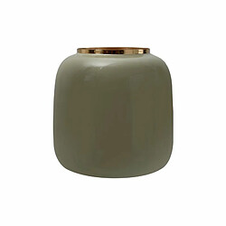 Paris Prix Vase Rond Design Niklas 20cm Menthe & Or