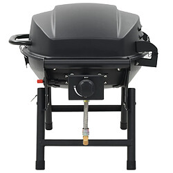 Acheter vidaXL Barbecue à gaz portatif avec zone de cuisson Noir