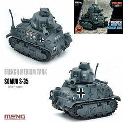 Meng Maquette Char World War Toons Somua S35 French Medium Tank