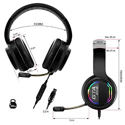 Avis Advance Casque Gaming 7.1 LEDS RGB PS4 PS5 SWITCH XBOX ONE PC - Son Surround Virtuel 7.1 - Haute Qualité