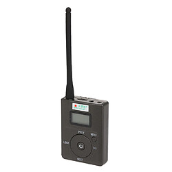 Universal Hanrongda HDR 831 Portable Stéréo Digital FM Transmitter Mini FM Radio Broadcast Microphone Audio Transmitter TF Card Slot