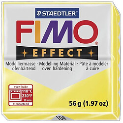 Pâte Fimo 57 g Effect Translucide Jaune 8020.104 - Fimo