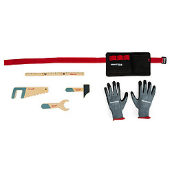 Set de bricolage ceinture, outils & gants Brico'Kids - Janod pas cher