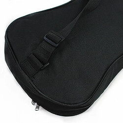 Acheter ukulele noir guitare gig sac étui uke rembourré sac de transport sac à dos 26 pouces