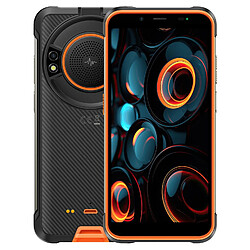 Yonis Smartphone Incassable 8GB+128GB Batterie 9600mAh Smartphone Robuste 8GB+128GB Batterie 9600mAh Écran 5.93' Android 13 4G NFC OTG Orange YONIS