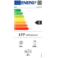 Réfrigérateur 1 porte intégrable à pantographe 280l - KI2822FE0 - NEFF