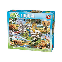 King PUZZLE LES ANIMAUX SAUVAGES 1000 Pièces 