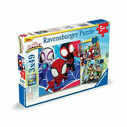 Ravensburger Spidey et ses amis extraordinaires - Puzzle pour enfants (3 x 49 pièces)