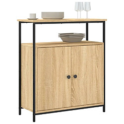 Avis Maison Chic Buffet,Meuble de Rangement,commode pour salon,Cuisine chêne sonoma 70x30x80 cm bois d'ingénierie -MN81228