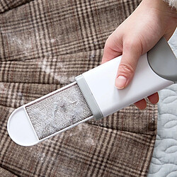 Avis Wewoo Petite mini brosse multifonctionnelle électrostatique fourrure nettoyant poils pour animaux de compagnie gris