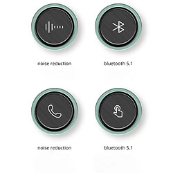 General État entre les véritables écouteurs sans fil, le sport portable, le boîtier de charge réduit, le triple pilote hybride - 6 heures de batterie, la charge sans fil, les écouteurs Bluetooth à faible latence, la suppression active du bruit.(gris) pas cher